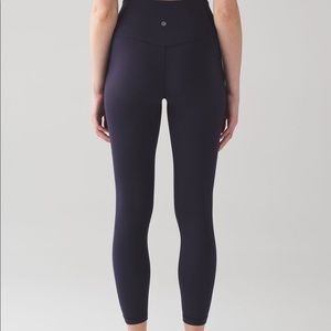 LULULEMON mindnight navy align pant 25”